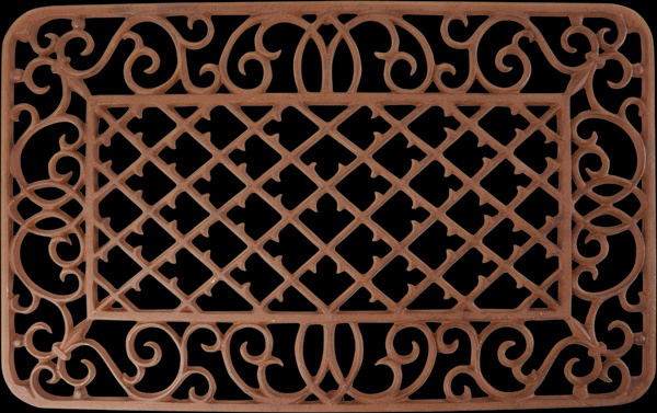 Felpudo Rectangular de Hierro Fundido 67x42cm